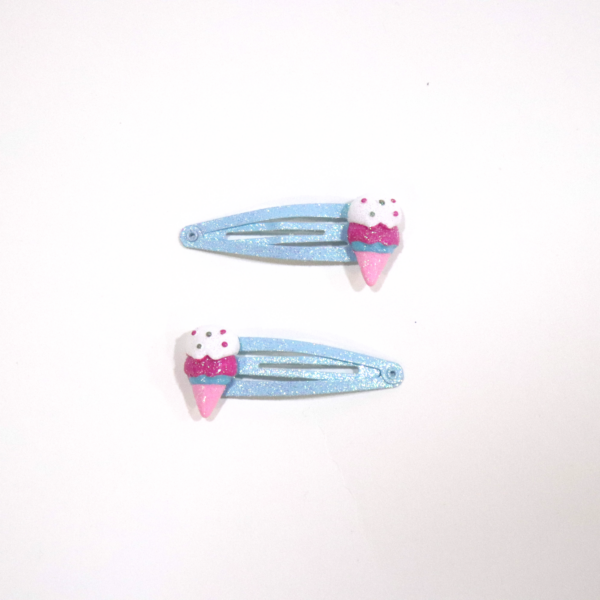Hair clips – Ice cream – Ice Cream
