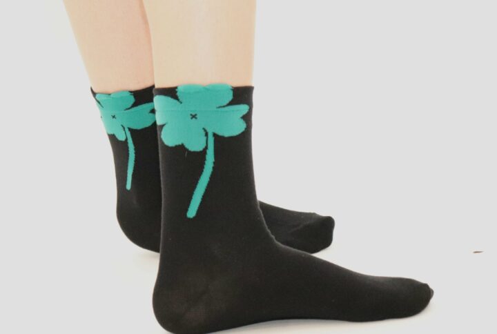 Chaussettes en Coton doux Chance