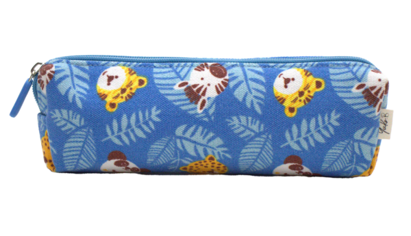 Jungle Carnival Pencil Case – Blue