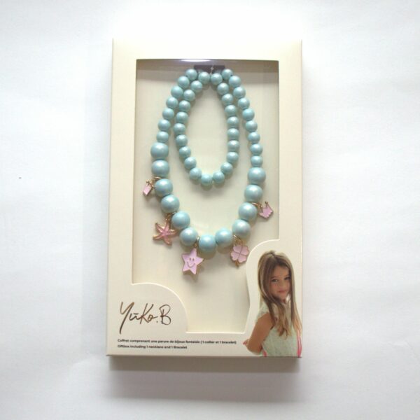 Mila Box – Mint – Necklace + bracelet set