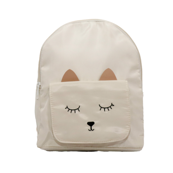 MINA Kitten Backpack – Beige