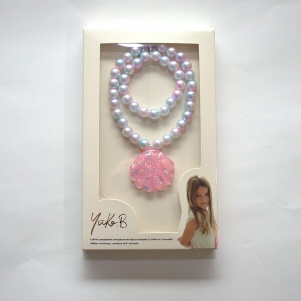 Queen Shell Box – Necklace + bracelet set