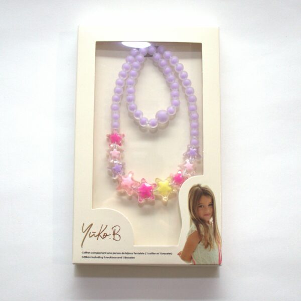 Parmes Stars Box – Necklace + bracelet set