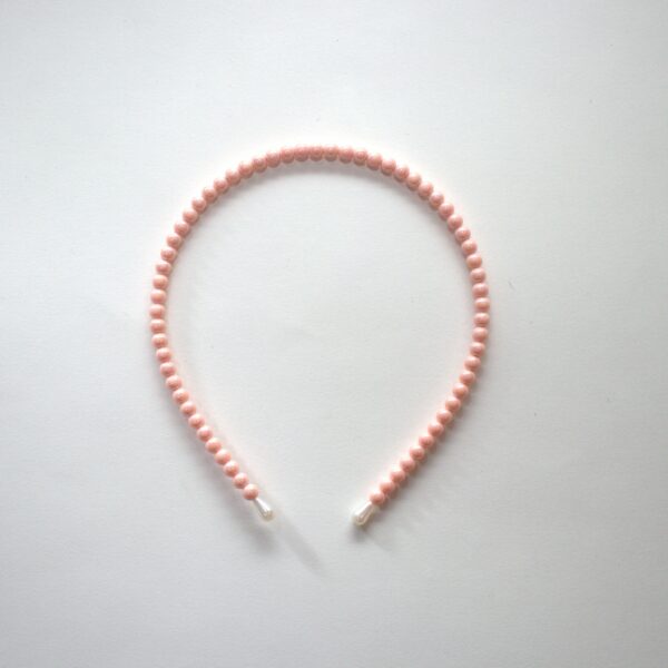 Pearl Headbands – Coral