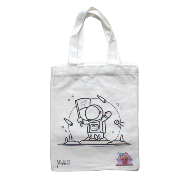 Totebag to paint – Astronaut