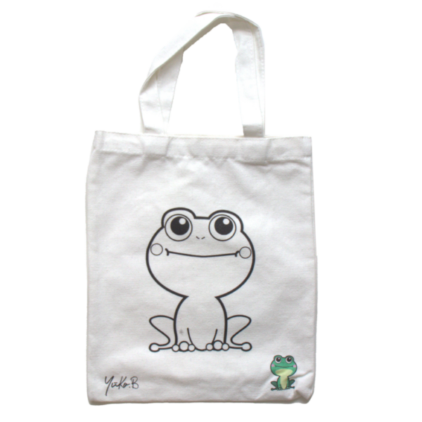 Totebag to paint – Frog