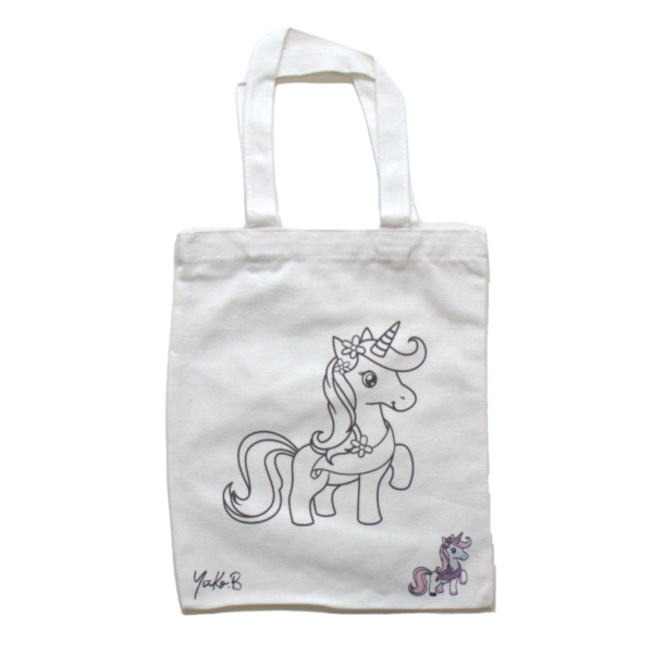 Totebag to paint – Unicorn