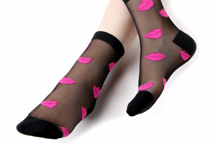 Chaussettes en voile résistant