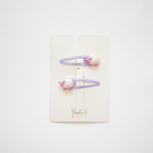 Barrettes - Amy le herisson