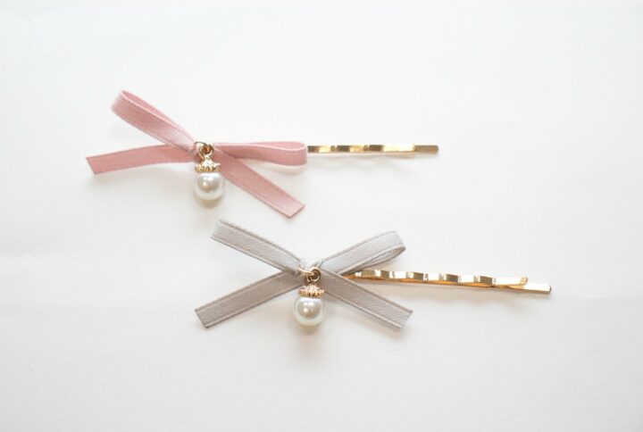 Barrette - Jolis noeuds