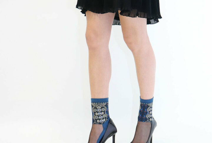 Chaussettes Natasha - Bleu