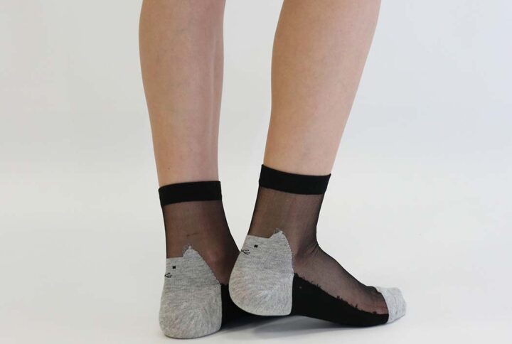 Chaussettes Cat back - Noir