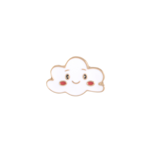 pin's nuage sourire