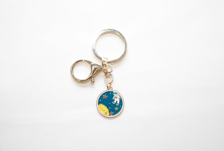 Porte-clefs- I Love you to the Moon & Back - Astronaute