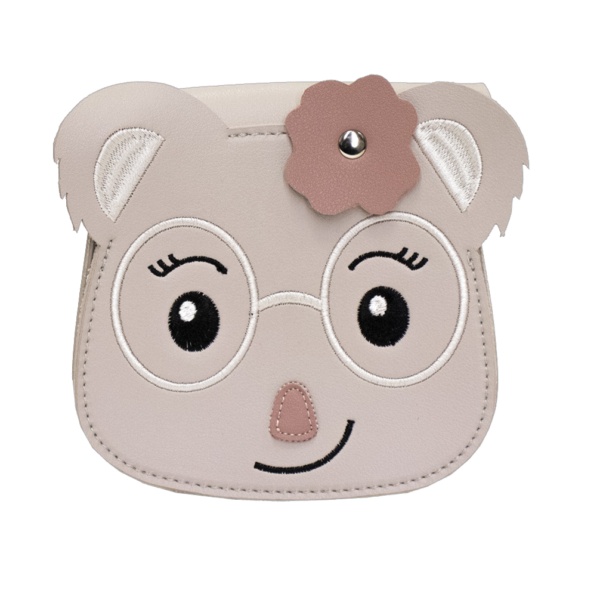 Children’s shoulder bag – Yori the little koala Gray