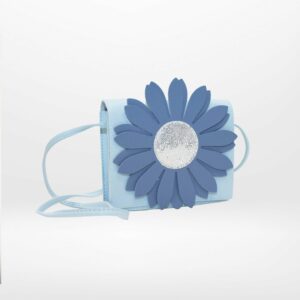 Sac bandoulière enfant - Flora Bleu