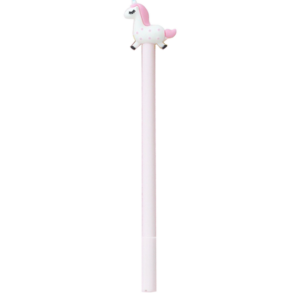 Stylo licorne rose